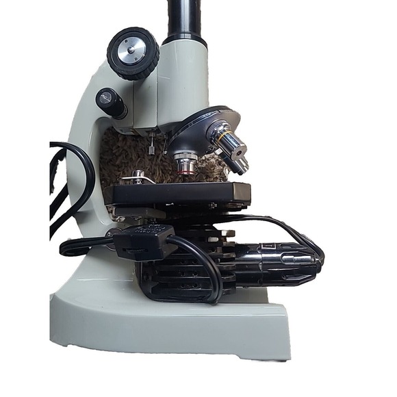 Biological Microscope Coarse and Fine Focus Adjustment 16MM Lens - Picture 3 of 16